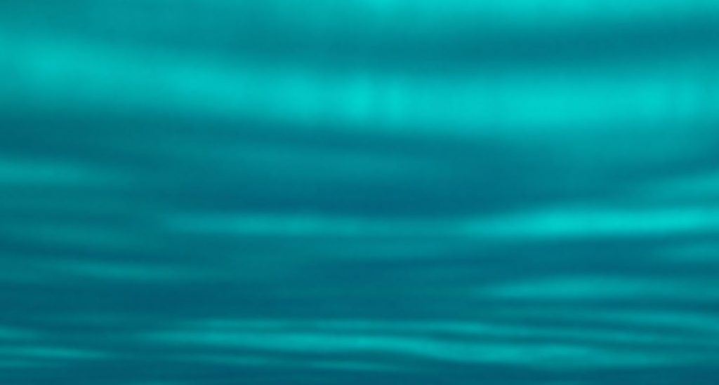 under water